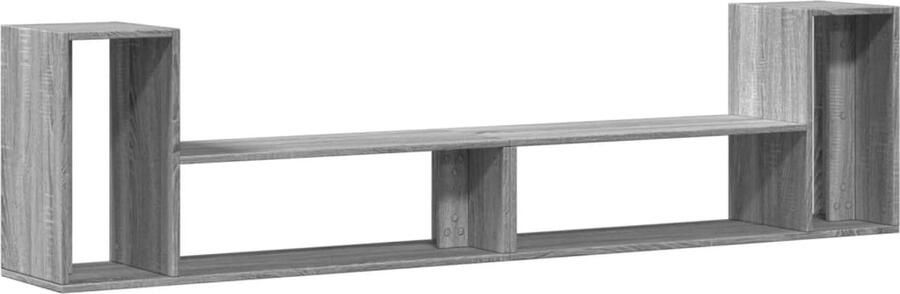 VidaXL -Tv-meubelen-2-st-100x30x50-cm-bewerkt-hout-grijs-sonoma-eiken - Foto 2