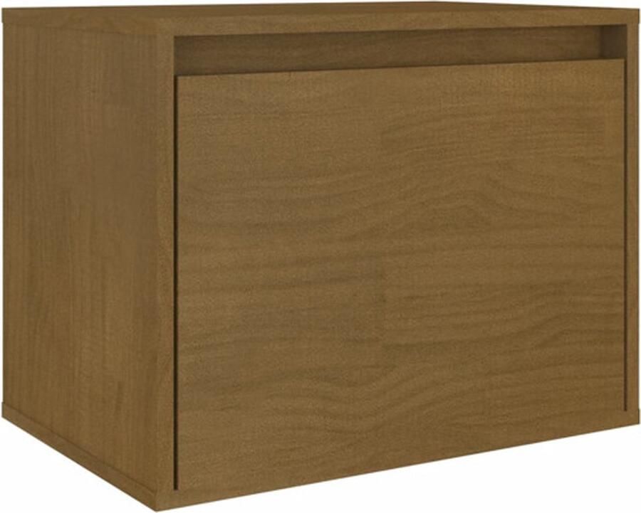 VidaXL Tv-meubelen 4 st massief grenen honingbruin Tv Kasten Houten Tv Meubel Salontafel Houten Kast Grenoble Hout Wandkast - Foto 2