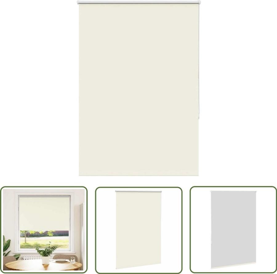 The Living Store Rolgordijn verduisterend 105x150 cm stofbreedte 100 7 cm Rolgordijn Verduisterend Gordijn Privacy Gordijn Lichtregulerend Gordijn Kamerscherm