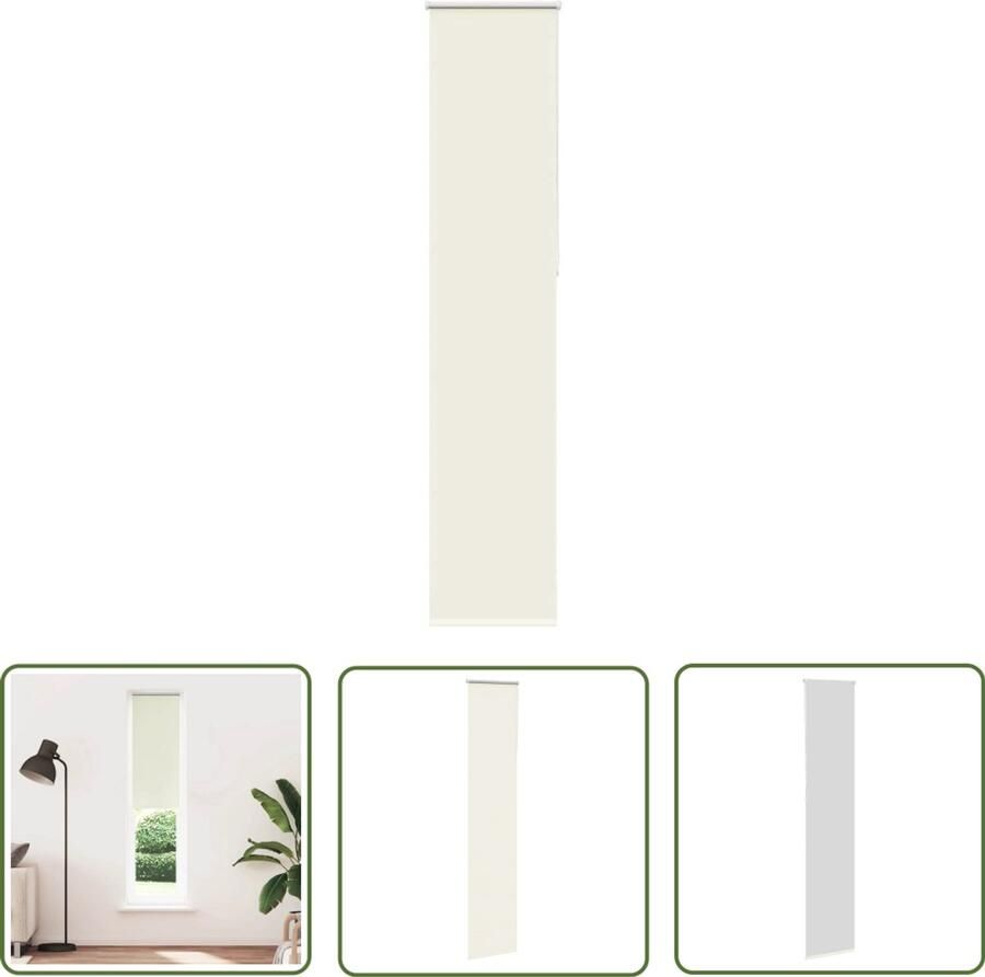 VidaXL Verduisterend Rolgordijn 40x210 cm Elegant Rolgordijn Verduisterend Gordijn Kamerscherm Privacy Lichtregeling