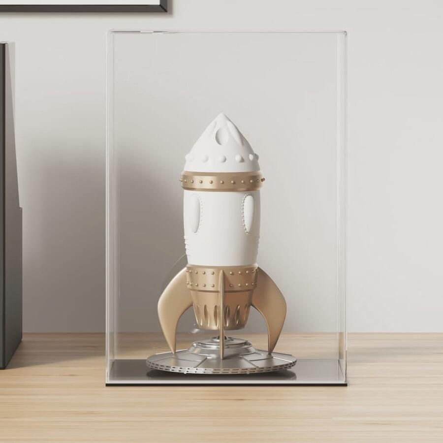 VidaXL Vitrine Transparant Acryl 17x12x25 cm Acryl Vitrine Display Case Verzamelobjecten Kast Stofdichte Vitrine Vitrinekasten Decoratief Doosje Cadeauverpakking - Foto 3