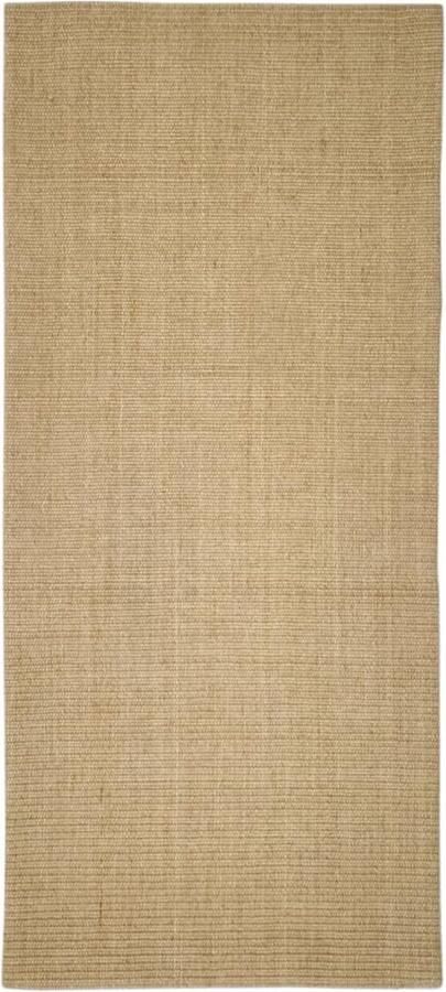 VidaXL -Vloerkleed-80x250-cm-natuurlijk-sisal-bruin - Foto 5
