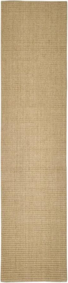 VidaXL -Vloerkleed-80x350-cm-natuurlijk-sisal