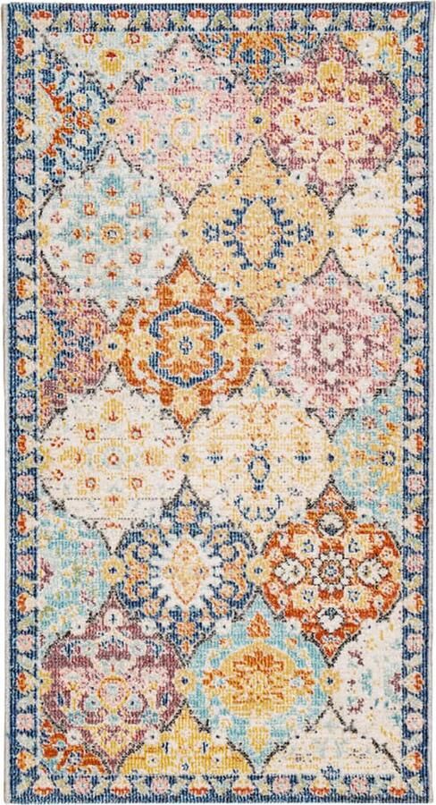 VidaXL -Vloerkleed-binnen-en-buiten-vintage-stijl-80x150-cm-meerkleurig