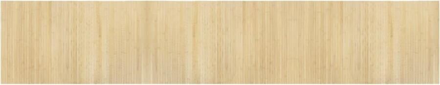 The Living Store Bamboe Tapijt 60 x 300 cm Duurzaam en Waterbestendig Bamboetapijt Vloerkleden Woon Accessoires Kamerdecoratie Livingroom Decor - Foto 2