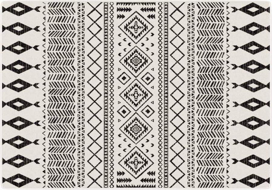 The Living Store Tapijt Sorona Dupont 160 x 230 cm Meerkleurig Hypoallergeen Indiaans ontwerp Tapijten Vloerkleed Indiaas Design Multicoloured Sorona Dupont - Foto 2