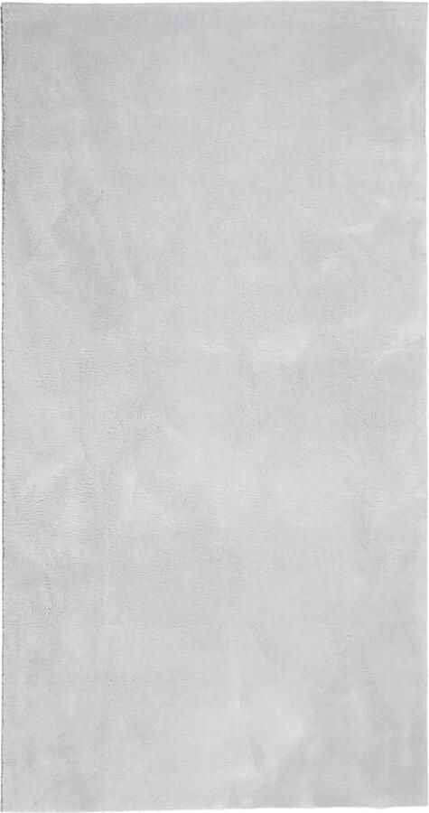 VidaXL Vloerkleed HUARTE 80x150 cm Grijs