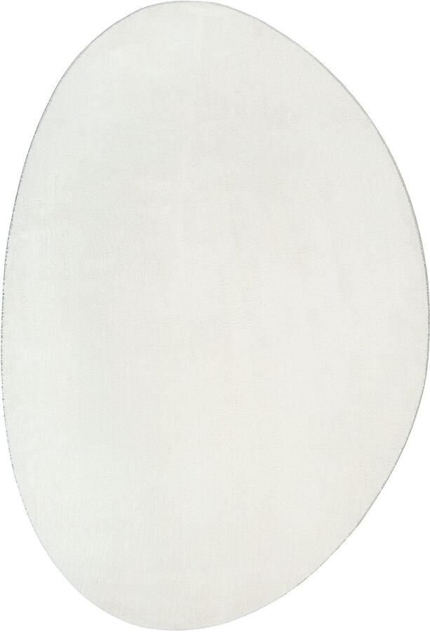 VidaXL Tapijt 'HUARTE' Kortpolig Zacht en Wasbaar Crème 160x230 cm - Foto 3