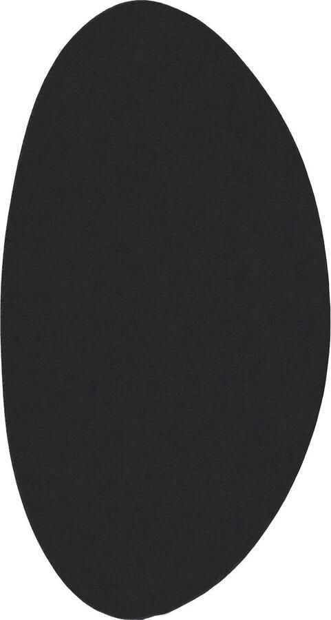 VidaXL Tapijten Zwart Synthetisch 80 x 150 cm Antislip Accenttapijt