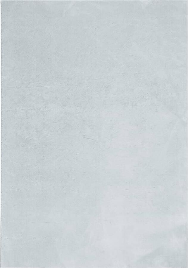 The Living Store HUARTE Vloerkleed 120 x 170 cm Blauw Superzacht en pluizig Anti-slip 100% polyester 18 mm poolhoogte Vloerkleed Tapijt Huiskamertapijt Slaapkamertapijt Blauwe Vloerkleed - Foto 2