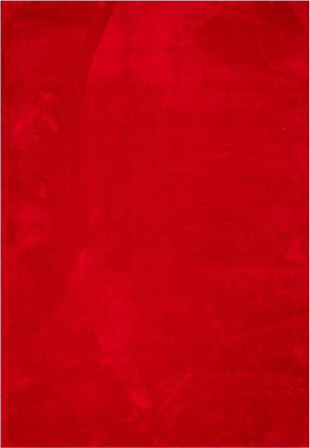 VidaXL Vloerkleed HUARTE Laagpolig 140x200 cm Rood