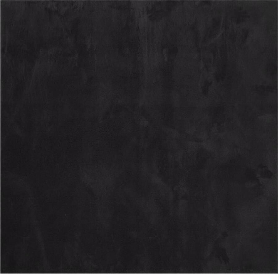 VidaXL -Vloerkleed-HUARTE-laagpolig-zacht-wasbaar-200x200-cm-zwart - Foto 2