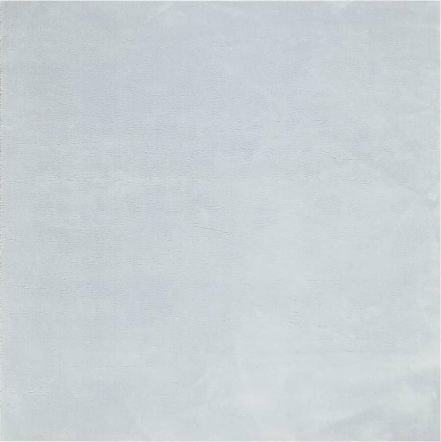 The Living Store Huarte Vloerkleed 240 x 240 cm Blauw 100% Polyester Korte Pool 18 mm Vloerkleed Huiskleed Zacht Vloerkleed Blauwe Vloerkleed Polyester Vloerkleed - Foto 2