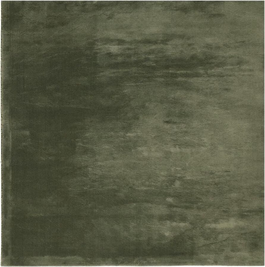 VidaXL Vloerkleed HUARTE Zacht & Wasbaar Bosgroen