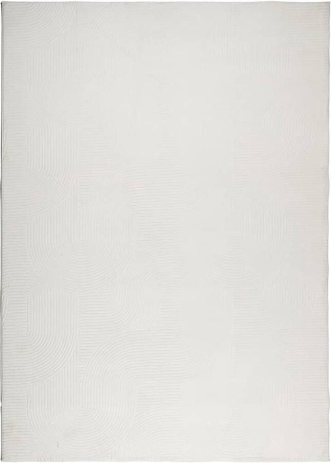 VidaXL Vloerkleed IZA 240x340 cm crèmekleurig