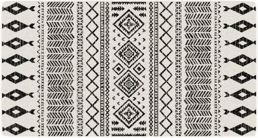 VidaXL Vloerkleed Meer kleurig 80x150 cm Vloerkleed Indiaas Ontwerp Multicoloured Binnen En Buiten Sorona Dupont