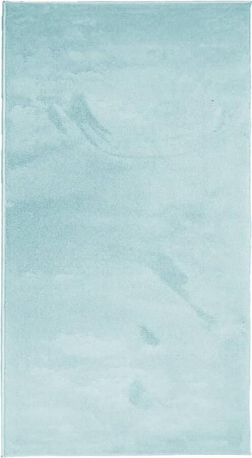 VidaXL Vloerkleed OVIEDO 60x110 cm Groen Vloerkleed Groene Vloerkleed Zacht Vloerkleed Polyester Vloerkleed Modern Vloerkleed - Foto 3