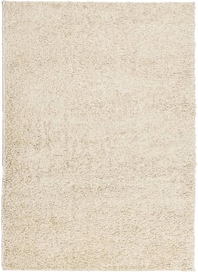 VidaXL Vloerkleed PAMPLONA Shaggy Goud 200x280 cm
