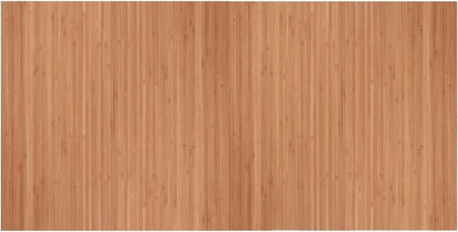 VidaXL -Vloerkleed-rechthoekig-100x200-cm-bamboe-naturel - Foto 2