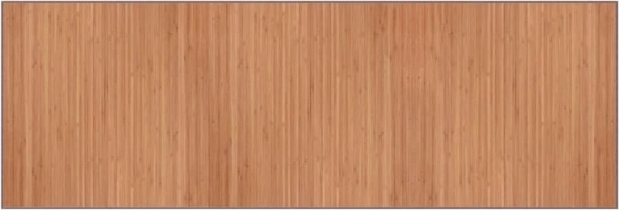 VidaXL -Vloerkleed-rechthoekig-100x300-cm-bamboe-naturel