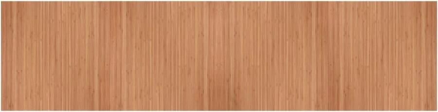 VidaXL -Vloerkleed-rechthoekig-100x400-cm-bamboe-naturel