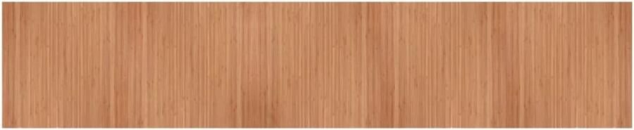 VidaXL -Vloerkleed-rechthoekig-100x500-cm-bamboe-naturel - Foto 2
