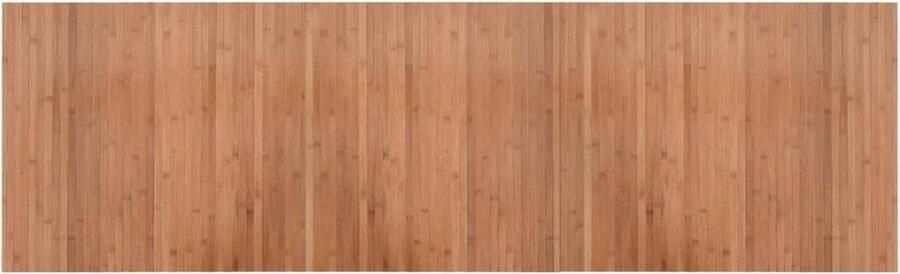 VidaXL -Vloerkleed-rechthoekig-60x200-cm-bamboe-naturel - Foto 2
