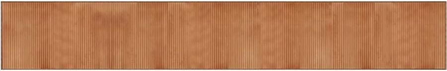 VidaXL -Vloerkleed-rechthoekig-60x400-cm-bamboe-naturel - Foto 2