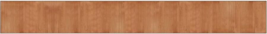 VidaXL -Vloerkleed-rechthoekig-60x500-cm-bamboe-naturel - Foto 2