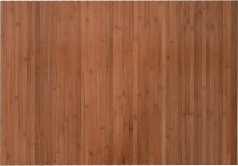 VidaXL -Vloerkleed-rechthoekig-70x100-cm-bamboe-bruin