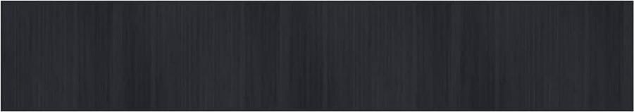 The Living Store Vloerkleed rechthoekig 70x400 cm bamboe zwart Bamboevloerkleed Vloerkleed Modern Zwarte Vloerkleden Lange Vloerkleden Watervast Vloerkleed - Foto 2