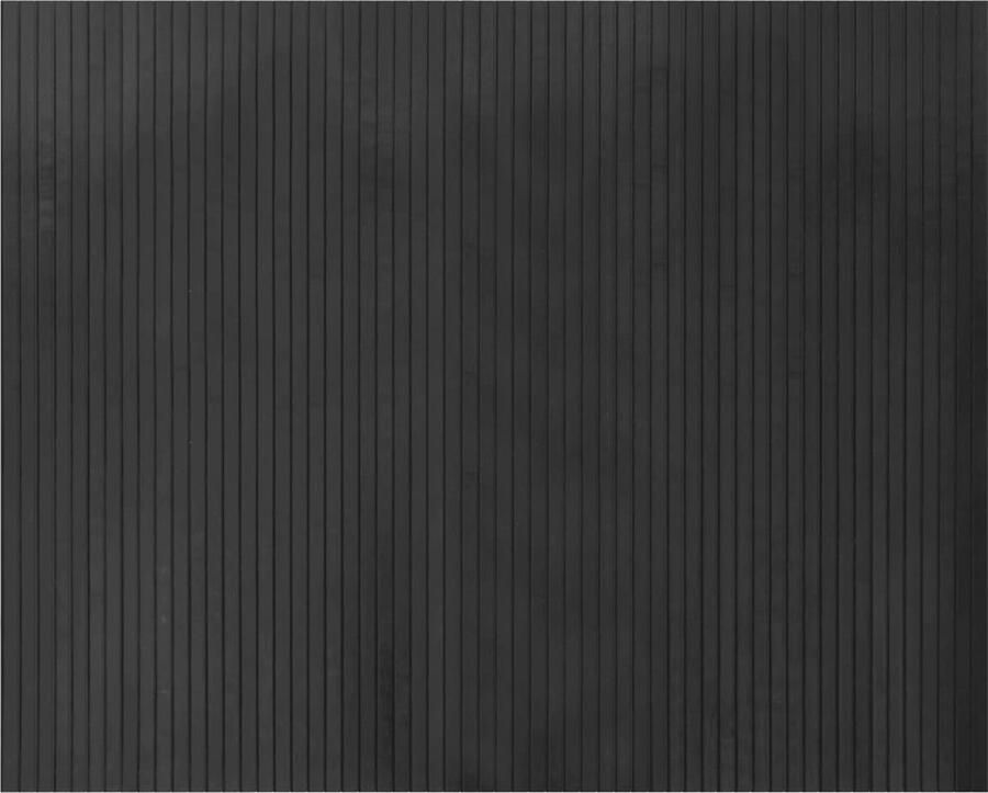 The Living Store Bamboe Tapijt 80 x 100 cm Grijs Natuurlijk Duurzaam Bamboetapijt Vloertapijten Woonaccessoire Tapijt Grijs Modern Tapijt - Foto 2