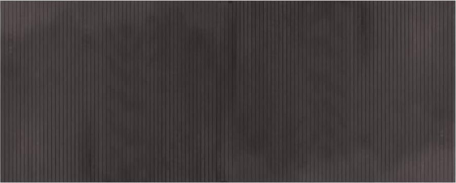 VidaXL -Vloerkleed-rechthoekig-80x200-cm-bamboe-donkerbruin