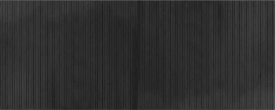 VidaXL -Vloerkleed-rechthoekig-80x200-cm-bamboe-grijs