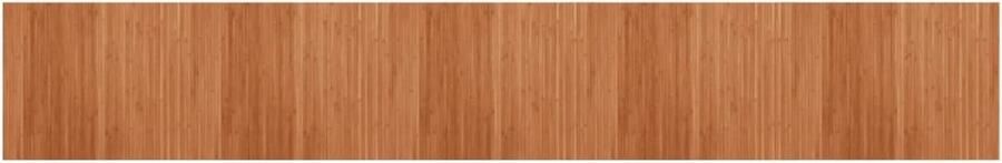 VidaXL -Vloerkleed-rechthoekig-80x500-cm-bamboe-bruin