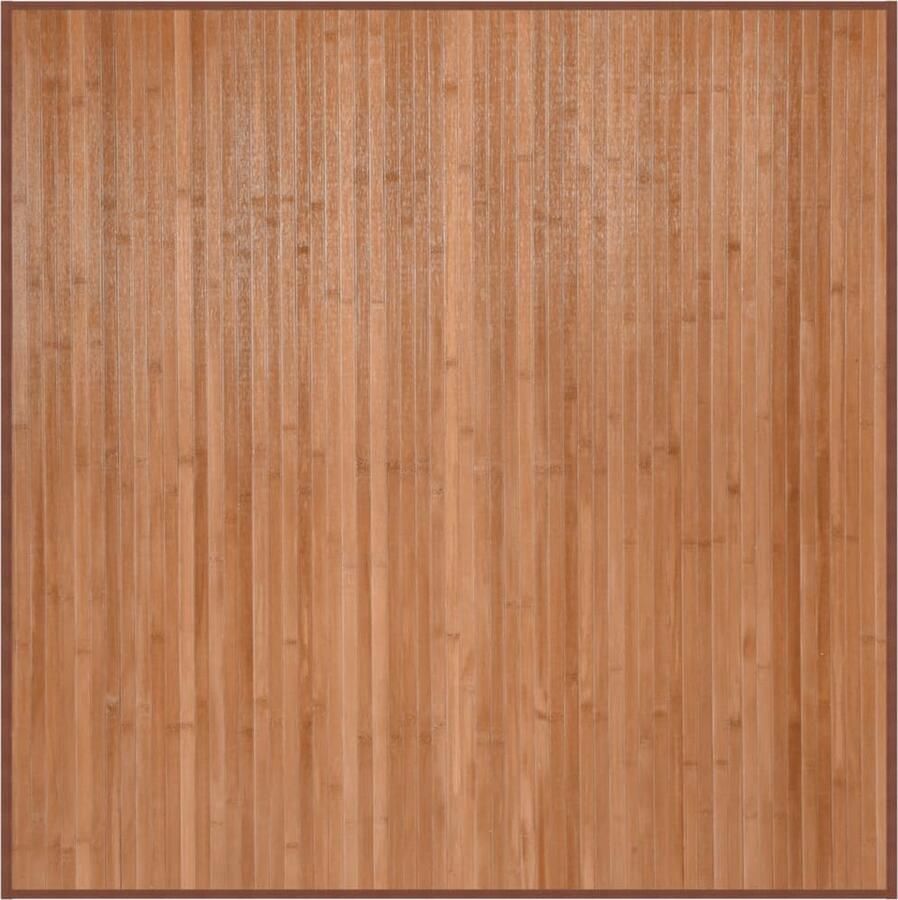 VidaXL -Vloerkleed-rechthoekig-100x100-cm-bamboe-naturel