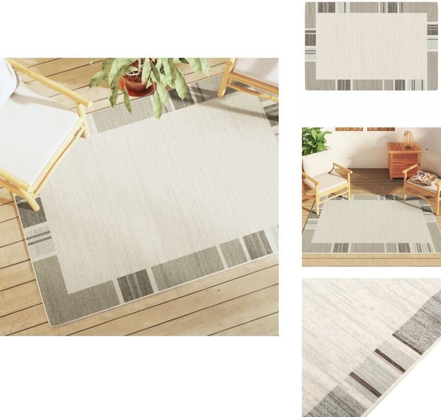 VidaXL Vloerkleed Binnen Buiten 120x180 cm Multicolor Vloerkleed Interieur Design Tapijten Woonkamer Decoratie Terrasdecoratie