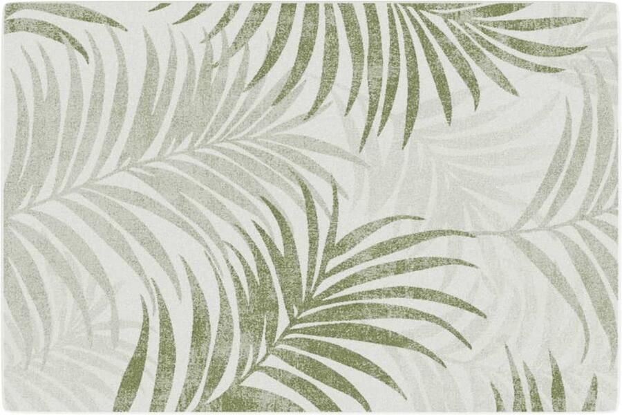 The Living Store Vloerkleed voor binnen buiten laagpolig 120x180 cm meerkleurig Vloerkleed Tapijten Kamerdecoratie Livingroom Decoratie Multikleuren Vloerkleed - Foto 2