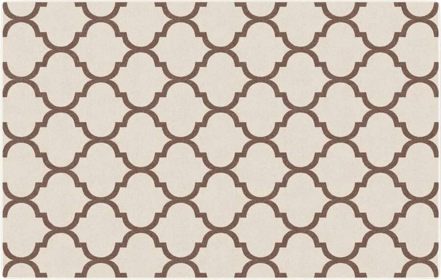 The Living Store Vloerkleed Sorona Dupont Indoor Outdoor 190 x 300 cm Meerkleurig Vloerkleed Tapijten Indoor Outdoor Bruin - Foto 5