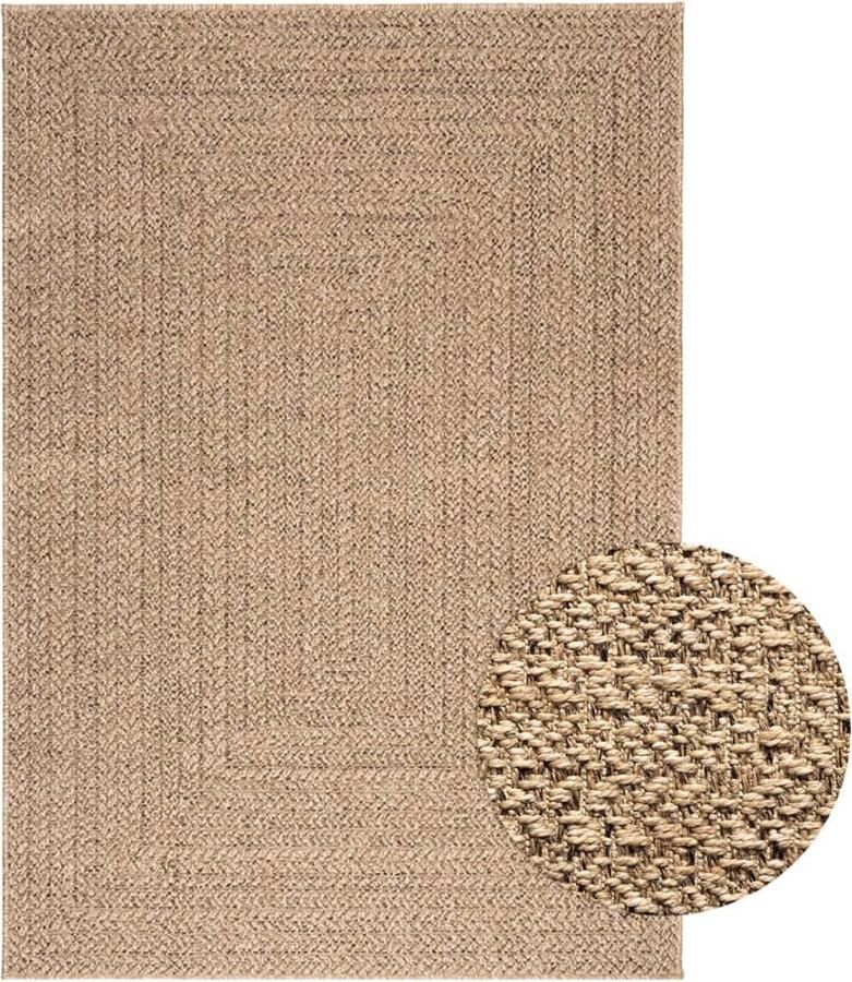 VidaXL -Vloerkleed-ZIZUR-binnen-en-buiten-120x170-cm-jute-look - Foto 2