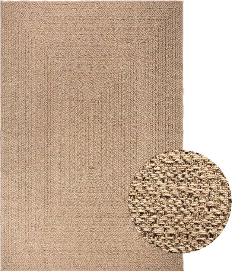 VidaXL -Vloerkleed-ZIZUR-binnen-en-buiten-200x290-cm-jute-look