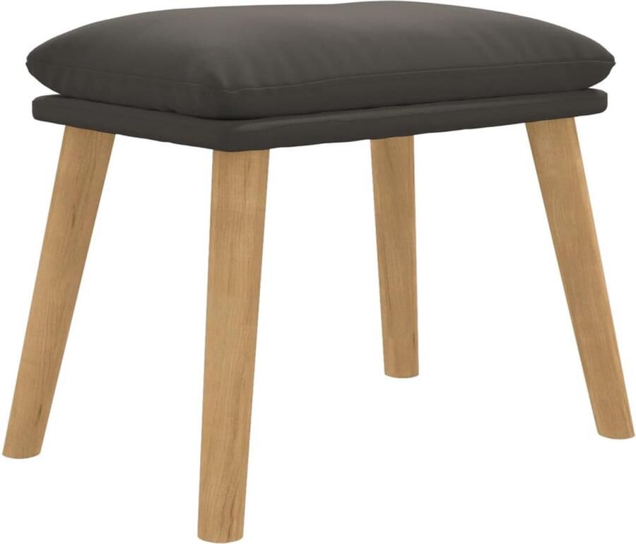 VidaXL -Voetenbank-45x29 5x35-cm-fluweel-donkergrijs - Foto 3