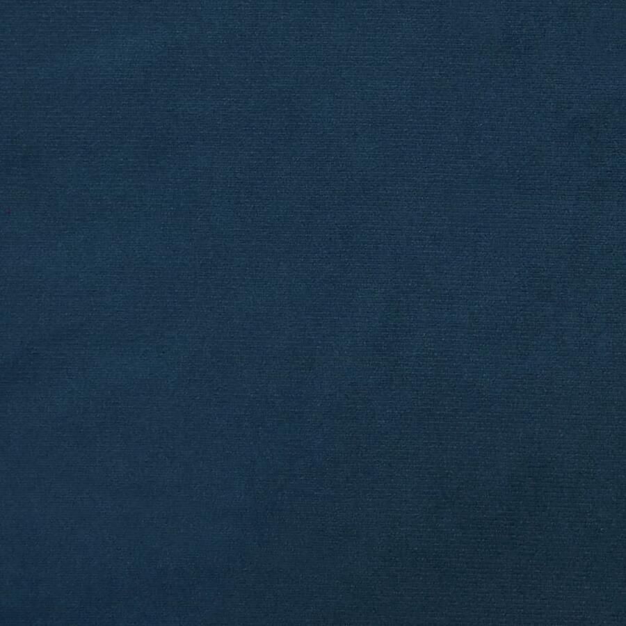 VidaXL -Voetenbank-60x50x41-cm-fluweel-blauw - Foto 2