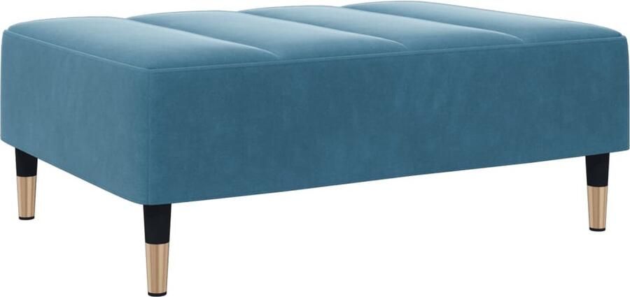 VidaXL -Voetenbank-77x55x31-cm-fluweel-blauw