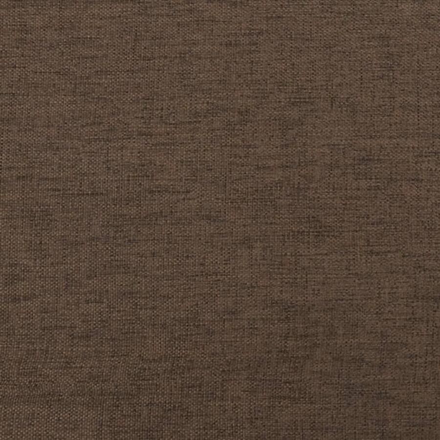 VidaXL Voetenbank Stof 60x50x41 cm Bruin Voetenbank Bruine Voetenbank Stoffen Voetenbank Comfortabele Voetenbank Moderen Voetenbank - Foto 2