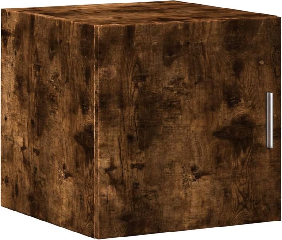 VidaXL Wandkast 40x42 5x40 cm bewerkt hout gerookt eikenkleurig