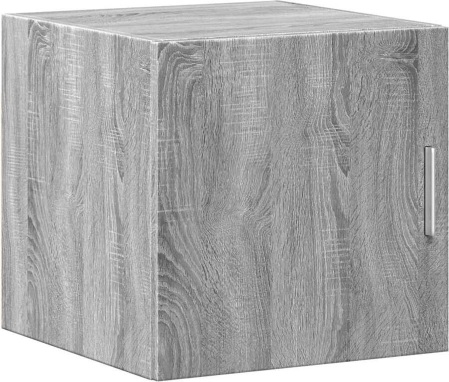 VidaXL Wandkast 40x42 5x40 cm bewerkt hout grijs sonoma