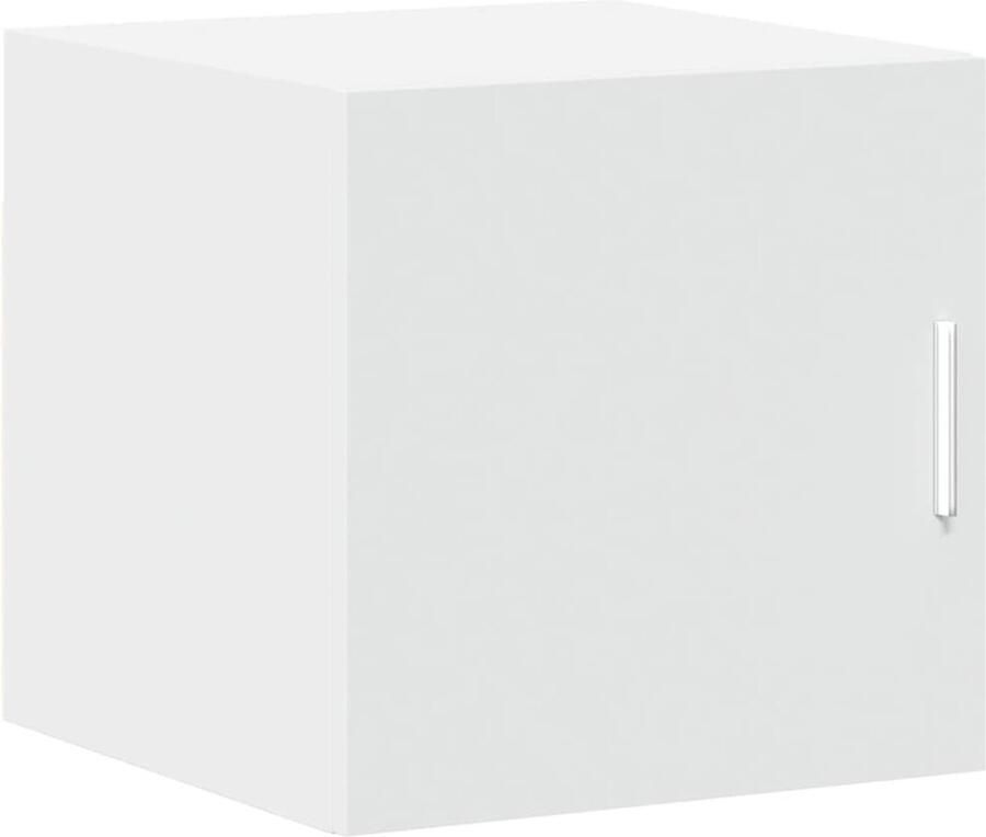 VidaXL Wandkast 40x42 5x40 cm bewerkt hout wit