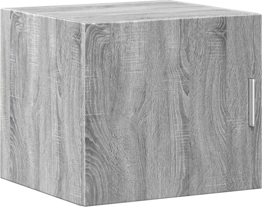 VidaXL Wandkast 45x42 5x40 cm bewerkt hout grijs sonoma eikenkleurig