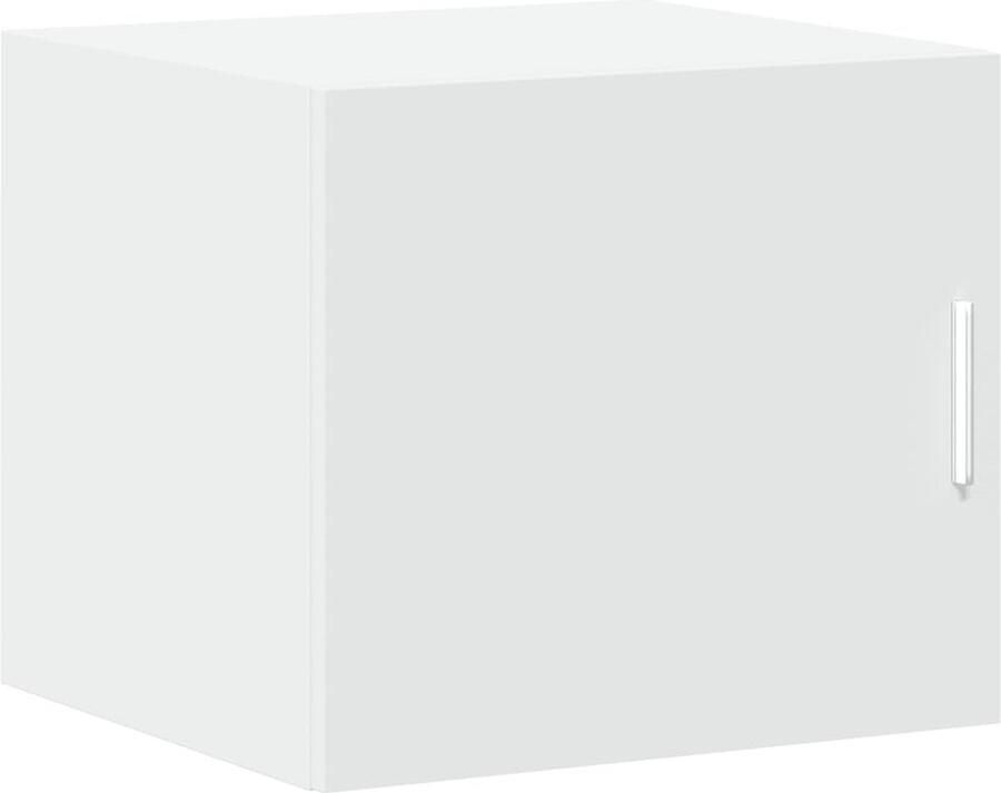VidaXL Wandkast 45x42 5x40 cm bewerkt hout wit